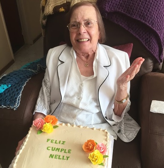 Nelly García tiene 82 años. Foto: gentileza