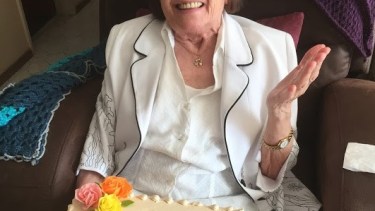 Nelly García tiene 82 años. Foto: gentileza