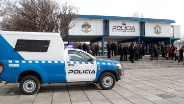 La policía trasladó a Zapala al recapturado para la audiencia. La semana que viene le impondrán 20 años de prisión.