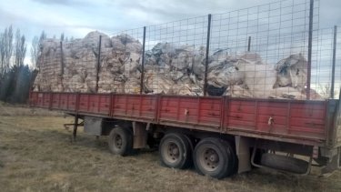 Los residuos fueron retirados del lugar  y la firma se comprometió a remediar el suelo. (Foto: gentileza)
