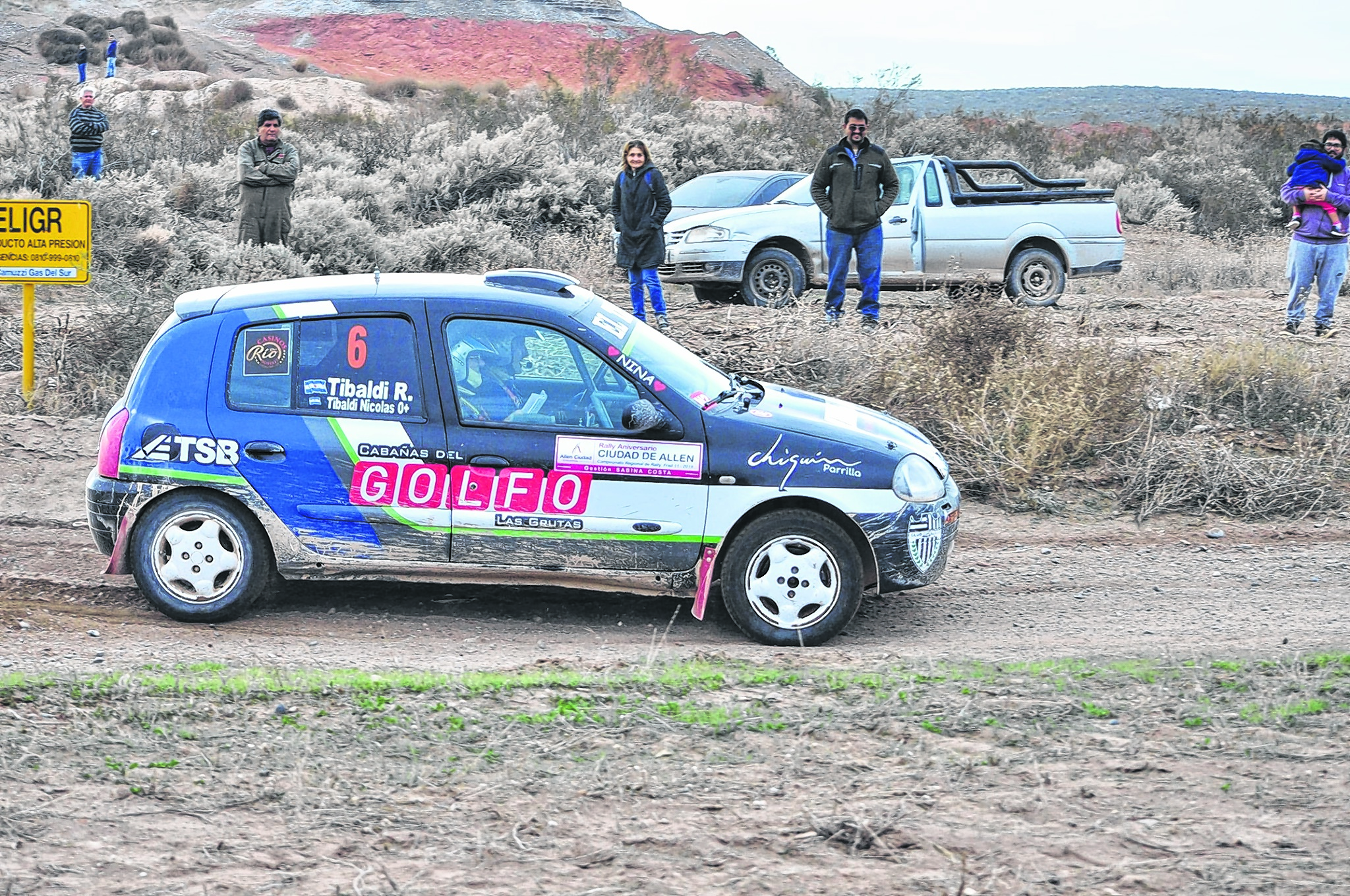 Nicolás Tibaldi está adelante en el Grupo N-2, una de las divisiones más numerosas y competitivas que tiene el Rally Regional.