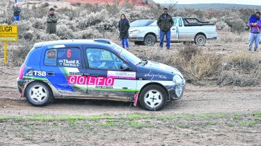 Nicolás Tibaldi está adelante en el Grupo N-2, una de las divisiones más numerosas y competitivas que tiene el Rally Regional.