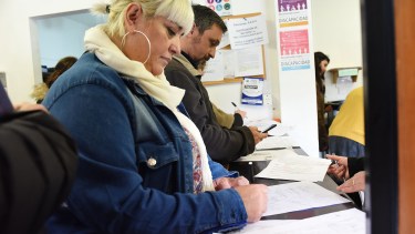 Chironi no arregló como colectora del Frente de Todos. Foto: Mauricio Martin.