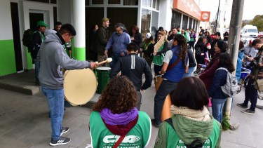 viedma: gremio ATE jornada de protesta en senaf(secretaria de niñez y adolencia y familia

foto:Mauricio Martin