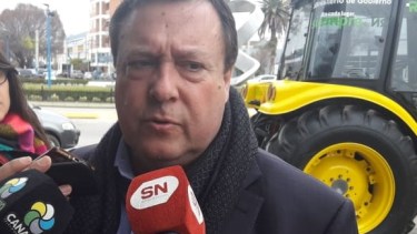 Weretilneck y su evaluación del impacto del aumento del dólar. (Foto: César Izza)