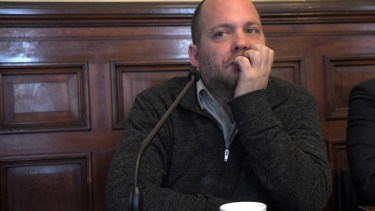 Comenzó ayer el juicio contra el periodista Lucas Carrasco por "abuso sexual agravado por acceso carnal. Foto Télam. 