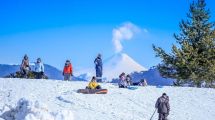 Imagen de En Batea Mahuida se podrá esquiar hasta el 14 de octubre