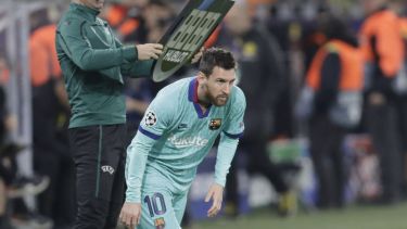 Lionel Messi, ya recuperado de su lesión en el sóleo, ingresó a falta de 20' en el Barcelona que igualó 0-0 con el Borussia Dortmund, en Alemania.