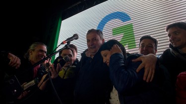 El intendente reelecto Gustavo Gennuso ganó con el 33 por ciento de los votos. Foto: Marcelo Martinez