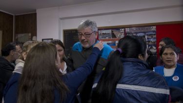 Walter Cortés hizo su descargo por la denuncia de violencia y atacó a la CEB. Foto: Marcelo Martínez