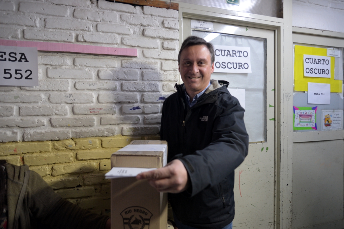 Daniel Natapof, candidato a intendente del Frente de Todos en Bariloche. Foto: Marcelo Martínez