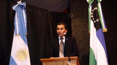 Danilo Rojas, intendente de Dina Huapi.