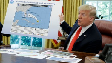 El huracán Dorian produce lluvias torrenciales en Estados Unidos