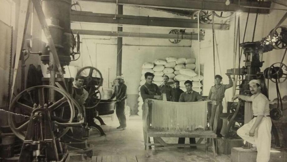 La fábrica, en su fundación. Año 1941 - Foto: Archivo. 