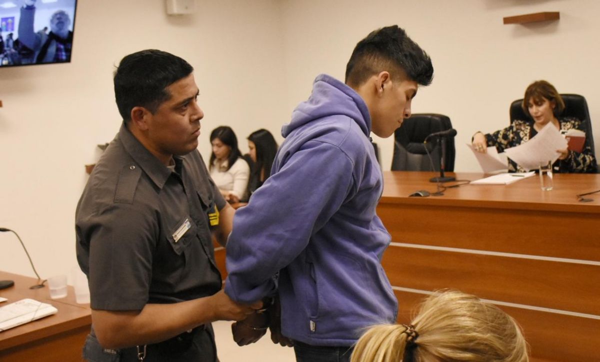 El joven fue acusado ante la jueza, Ana Malvido. Foto Florencia Salto.