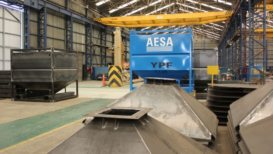 AESA aumentará el stock de cajas de arena para YPF