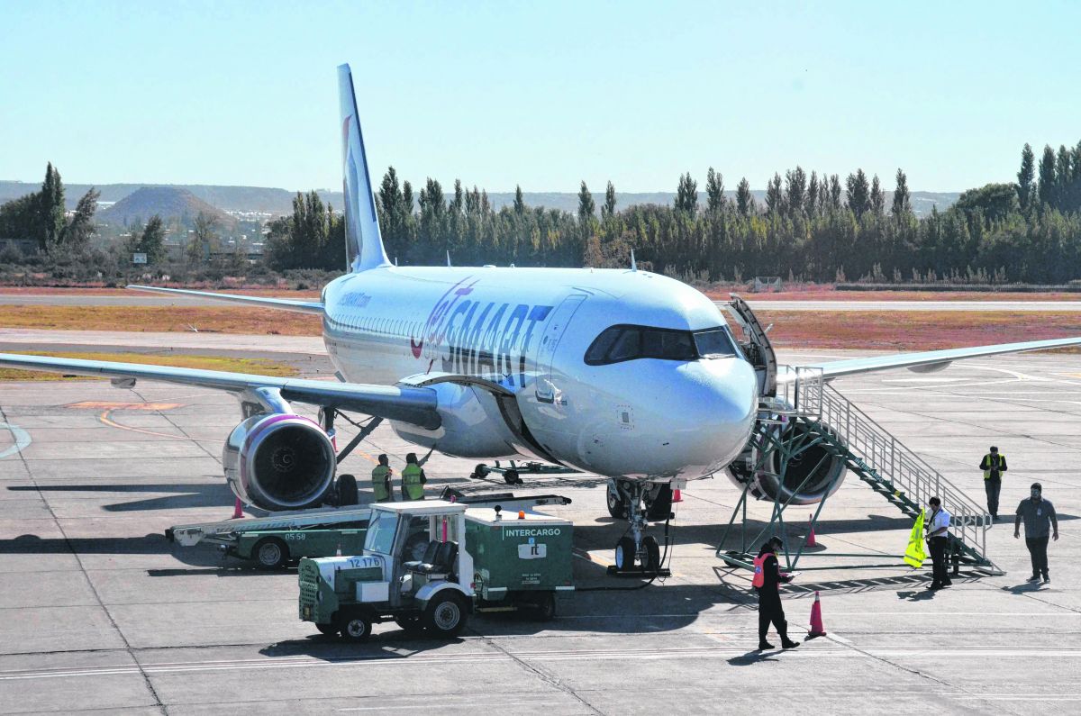 La reprogramación afectó al resto de los vuelos internos que no pasan por Buenos Aires.