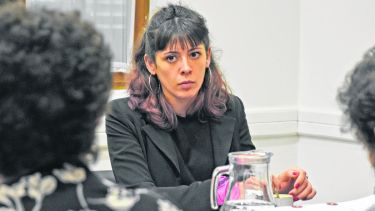 Abril Rosales es la peticionaria en la demanda por negación de justicia ante la CIDH.  Foto Juan Thomes.