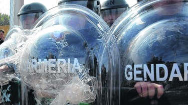 Preocupa la llegada  de Gendarmería