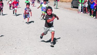 La categoría de los niños de hasta cuatro años es una de las más convocantes en cada fecha.