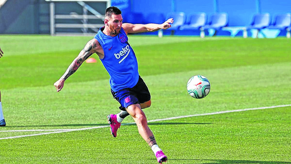 Messi se lesionó el 5 de agosto, pero en los últimos días se entrenó de manera normal. ¿Jugará hoy?