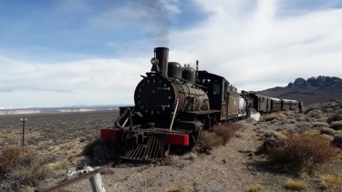 Video: el inolvidable viaje de La Trochita con turistas extranjeros