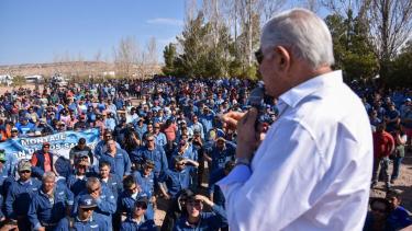 Pereyra fue critico con la política de Mauricio Macri (Foto: gentileza) 