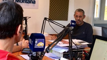 El candidato a senador por Juntos por el Cambio Horacio Quiroga comenzó fuerte su discurso de campaña rumbo al 27 de octubre. Foto gentileza prensa Horacio Quiroga