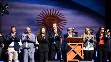 Soria agradeció a su familia “por el aguante” y a los vecinos por la confianza en la gestión, a través del pago de tasas.