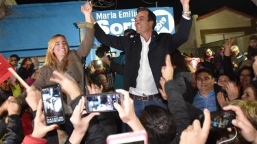María Emilia Soria chocó en Roca y sólo sufrió un susto