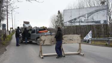 El dique Ballester permanecerá cortado durante 60 días. (Juan Thomes).-