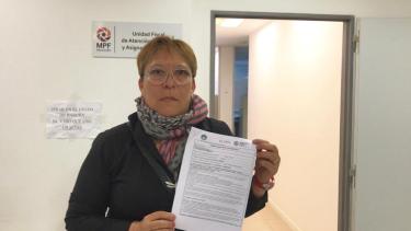 Laura denunció a Bermúdez por violencia de género y abuso de poder. (Gentileza).-