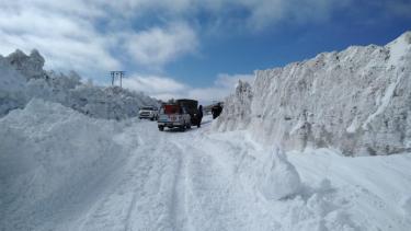 Los hombres fueron hallados sin vida unos seis kilómetros antes de Primeros Pinos. (Gentileza).-
