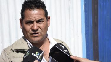 Eduardo, el papá de Cielo, resaltó el acompañamiento que recibió de la gente. (Florencia Salto).- 