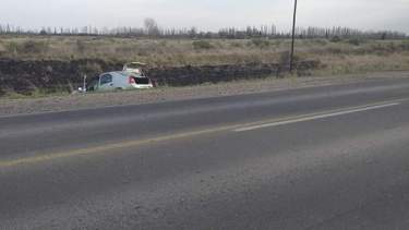 Una mujer murió tras sufrir un choque frontal en Valle Medio
