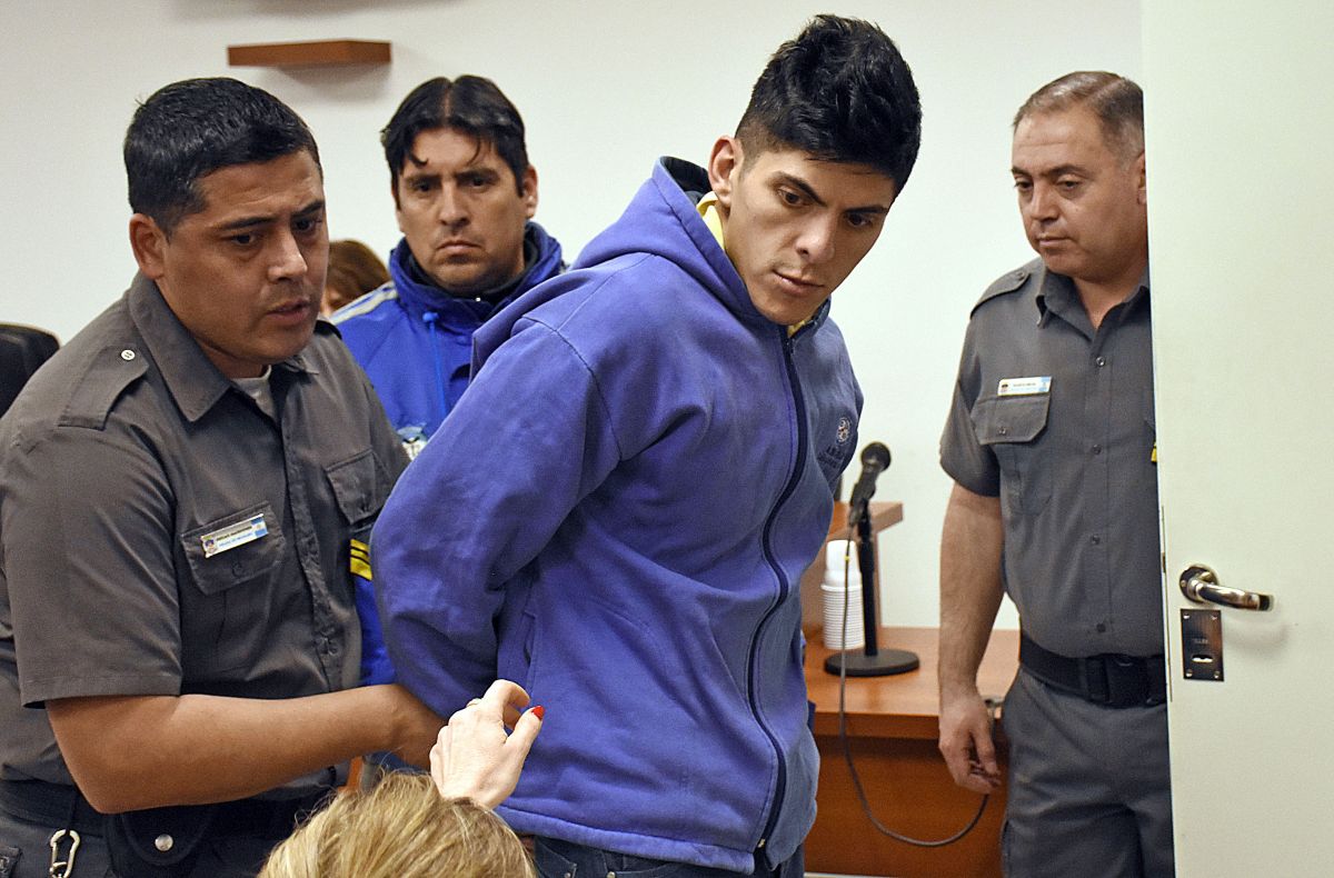 Alfredo Escobar, durante la audiencia de formulación de cargos por el femicidio de Cielo López. Foto Archivo: Flor Salto.