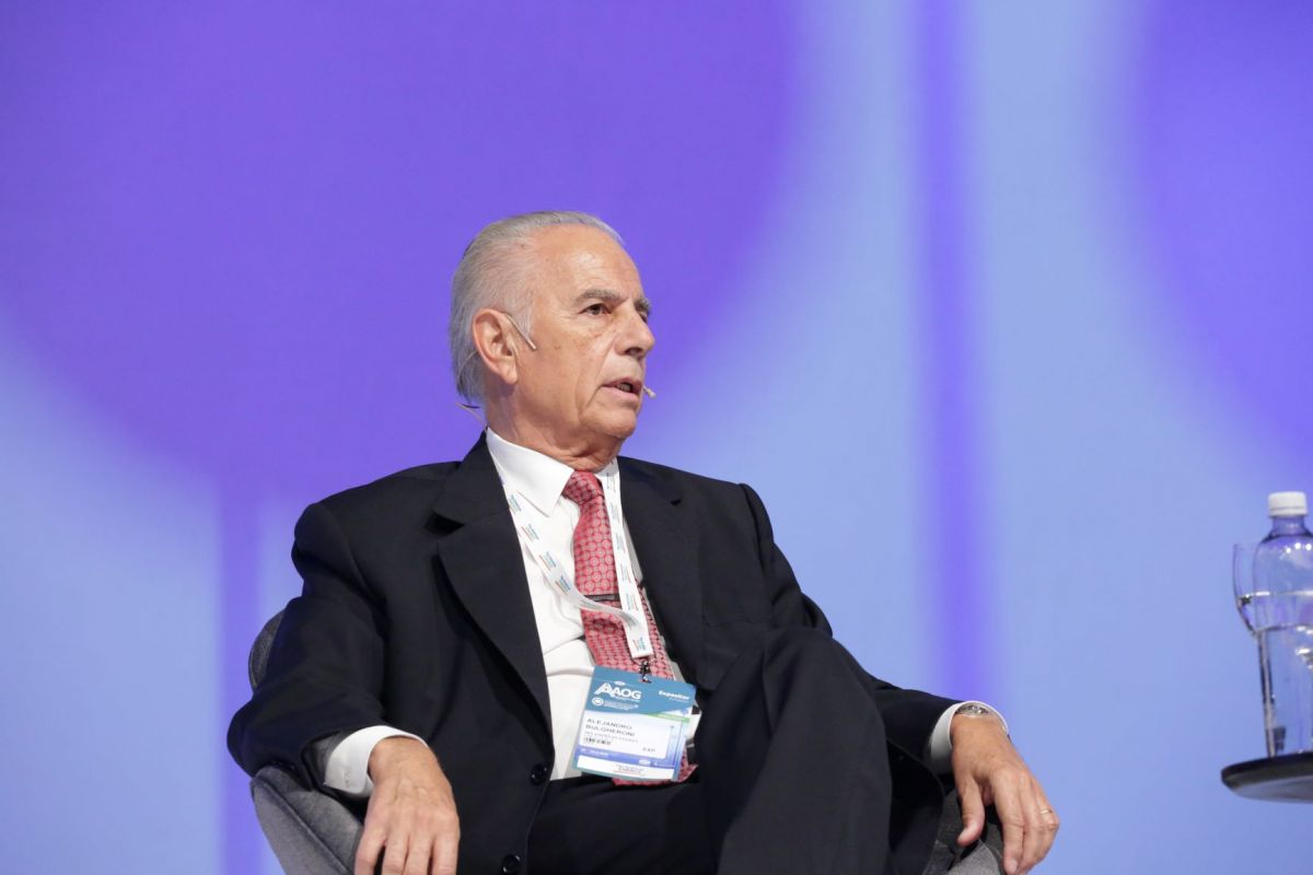 Bulgheroni participó del ciclo de Charlas con los CEOs en la AOG 2019.