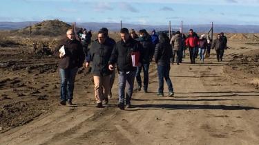 Separan la localidad  del vertedero de Alicurá unos 150 kilómetros (Foto: gentileza)