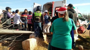 El hombre falleció cuando realizaba la peregrinación a la Virgen de Luján. (Gentileza Centenario Digital).-