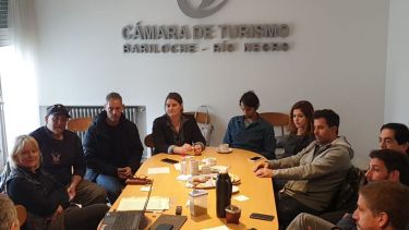 La conducción de la Cámara de Turismo de Bariloche. Gentileza