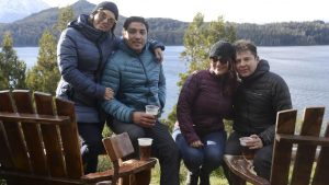 Bariloche es siempre un imán para turistas de Chile