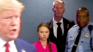La infantil respuesta de Trump a Greta Thunberg