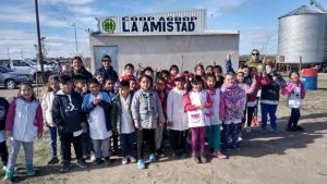 Más de 500 alumnos pudieron conocer el circuito de la lana en la Línea Sur