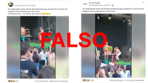 No, el municipio de La Matanza no organizó un show de strippers para el “Día del Estudiante”