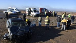 Choque en la Autovía Norte de Neuquén dejó tres heridos