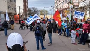 La CCC se manifestó frente al ANSES