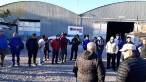 Choferes del 18 de Mayo paralizaron otra vez el transporte en Roca