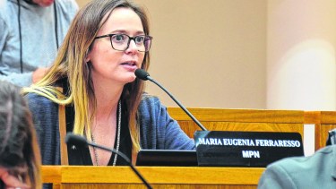 Hasta el 24 de octubre tendrá a su cargo, como vicepresidenta segunda, la conducción. 