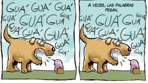 «El peso de las palabras», la tira 298 de Viajeros