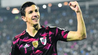 Nacho Fernández aportará su acostumbrada dinámica al mediocampo de River.